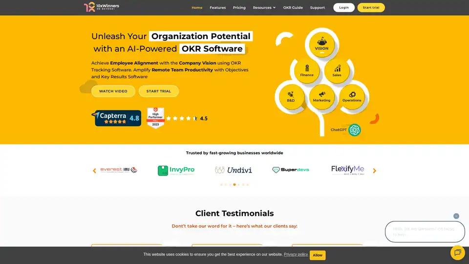 10xWinners OKR