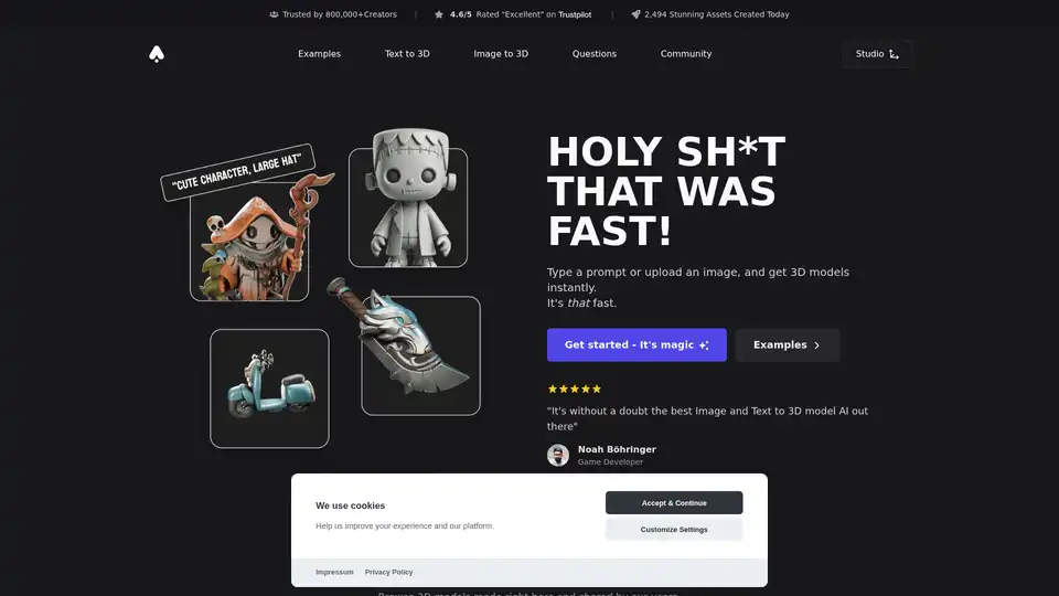 3D AI Studio