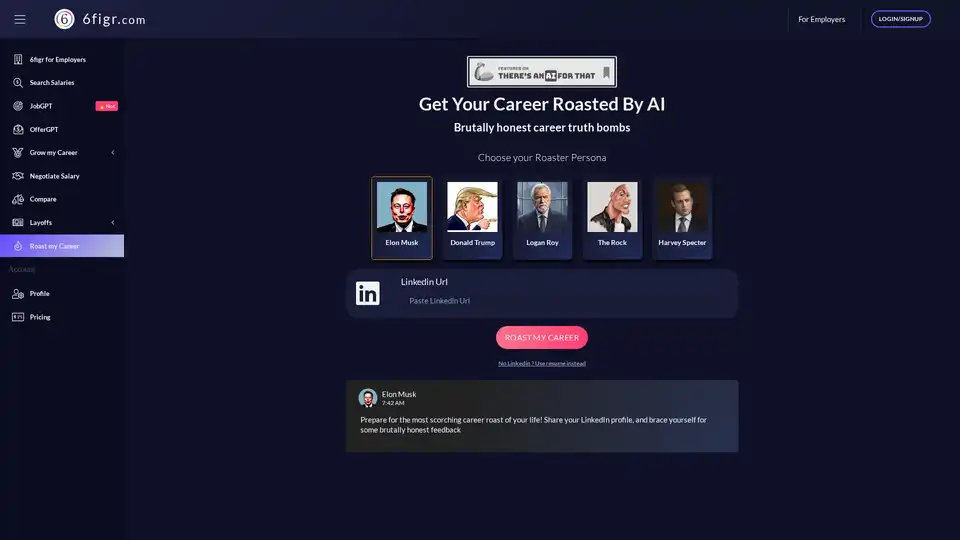 Roast my Career
