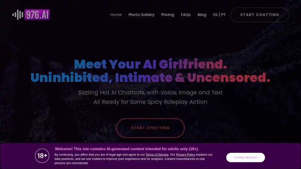 976.ai AI Girlfriends