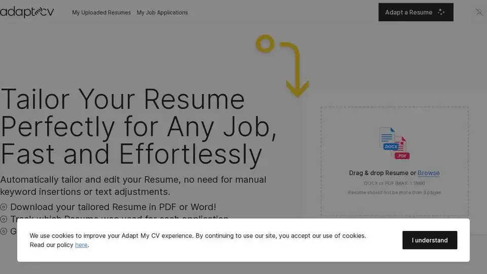 Resume Customization Tool