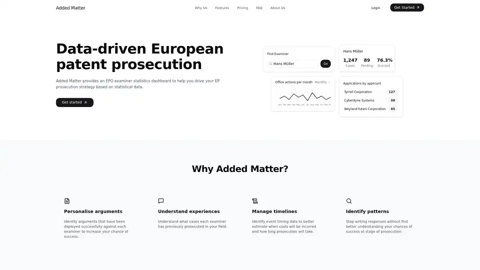 Added Matter