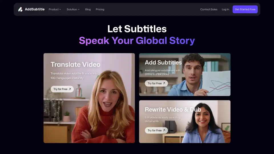 AddSubtitle