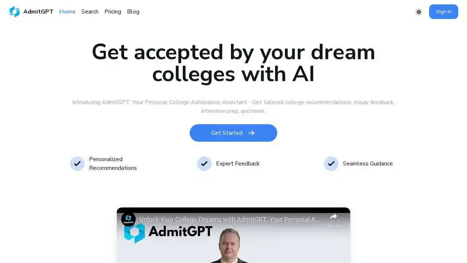 AdmitGPT