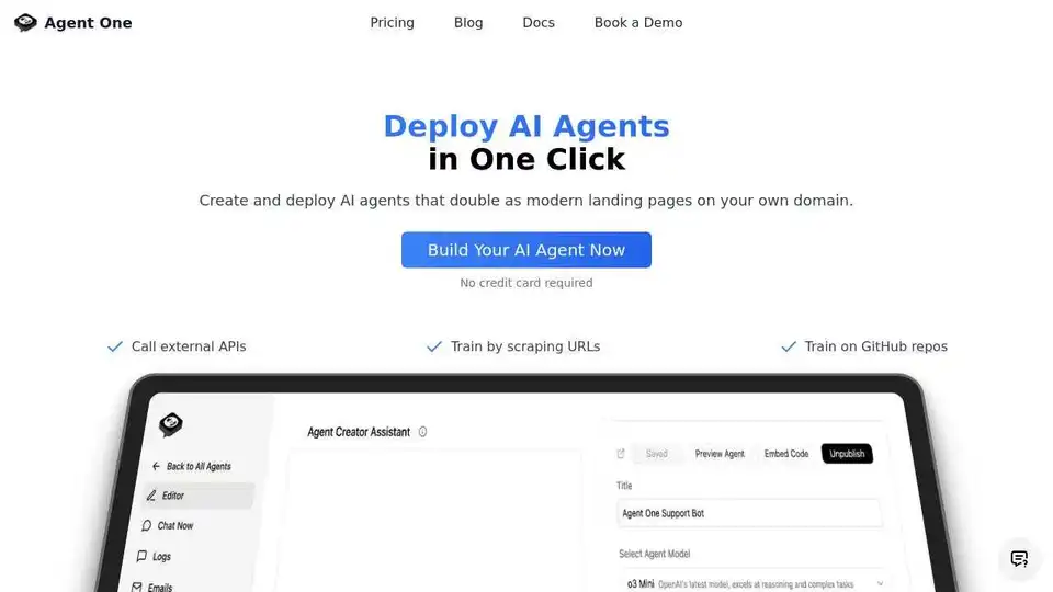 Agent One