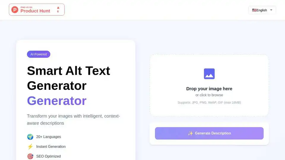 Smart Alt Text Generator