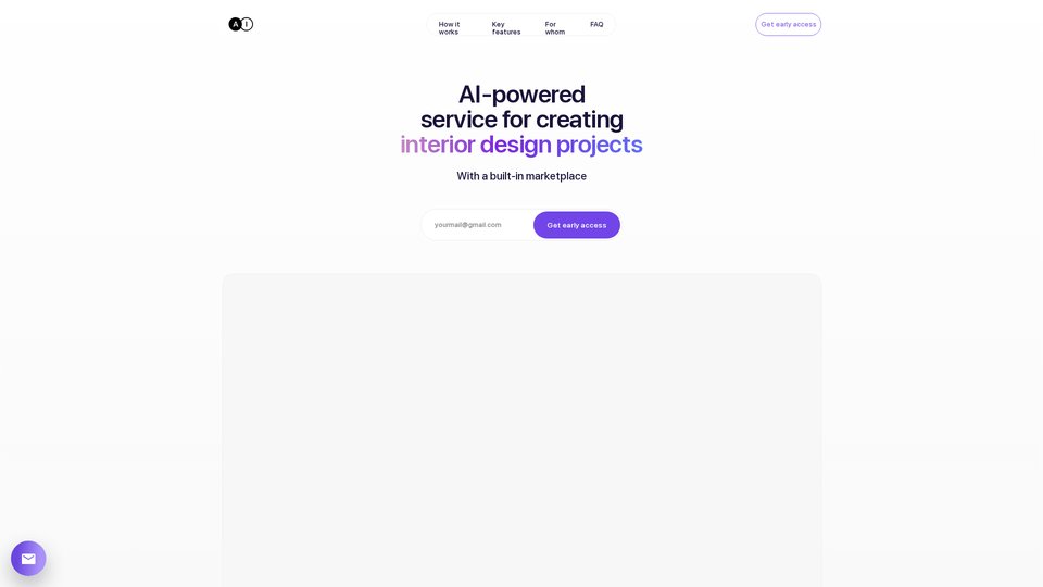AI-Design.pro : Projets de design d'intérieur IA avec marketplace