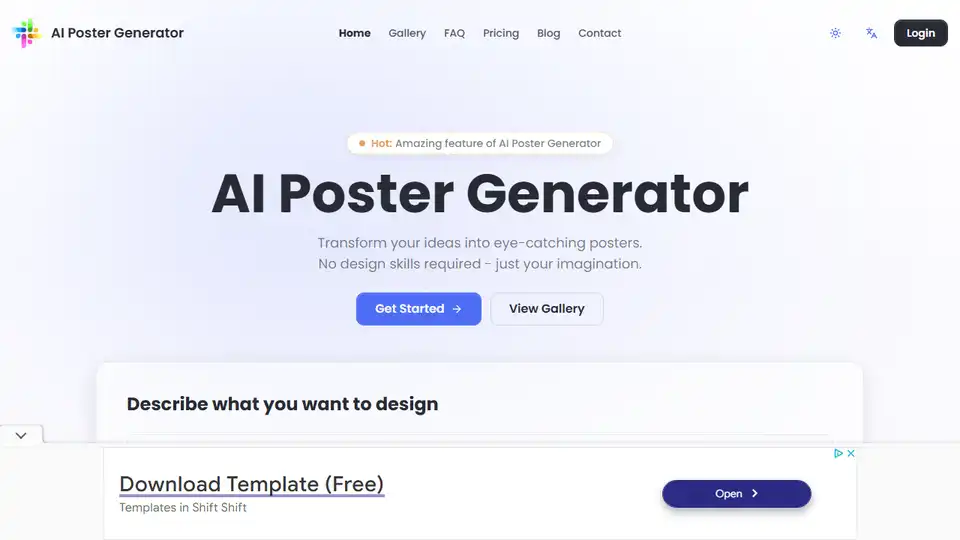 AI Poster Generator