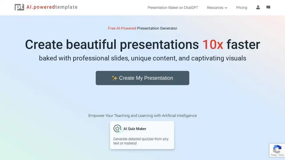Free AI Presentation Maker