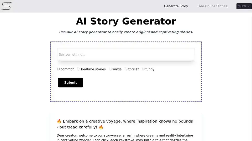 AI Story Generator