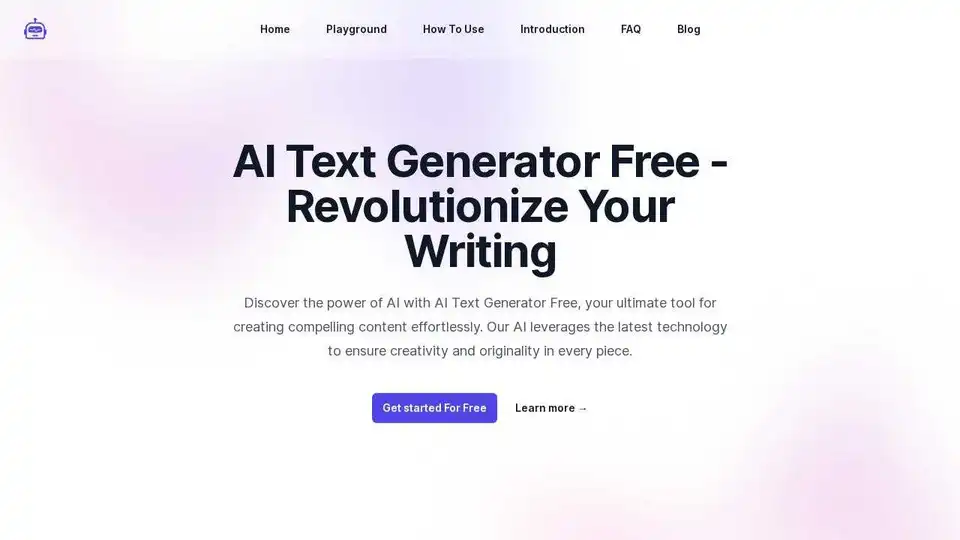 AI Text Generator Free