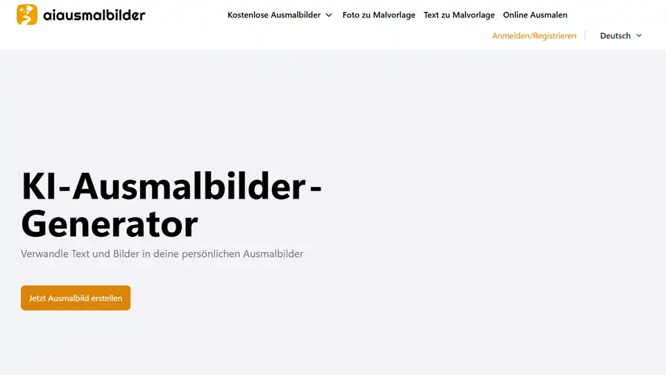 KI-Ausmalbilder Generator