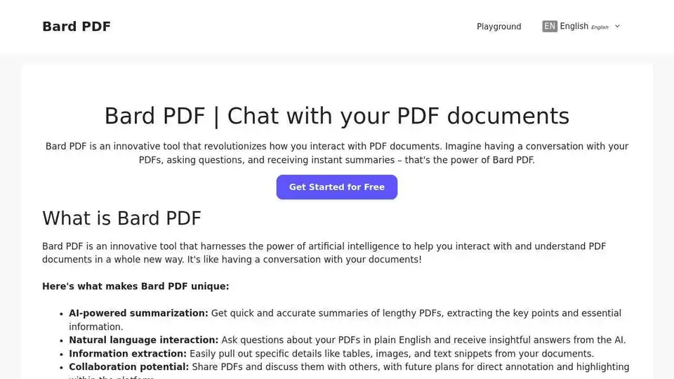 Bard PDF