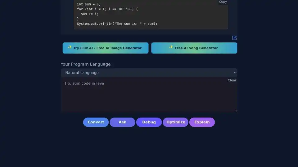 AI Code Converter