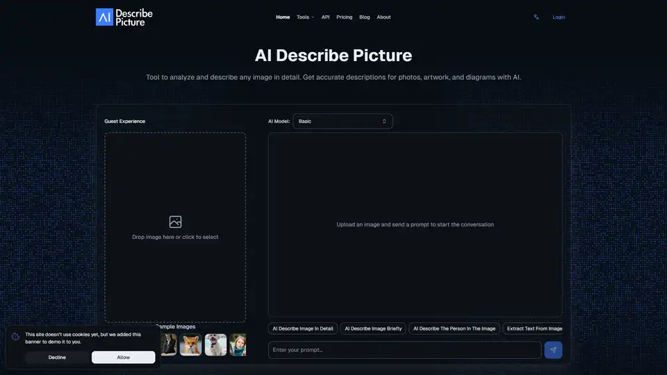 AI Describe Picture
