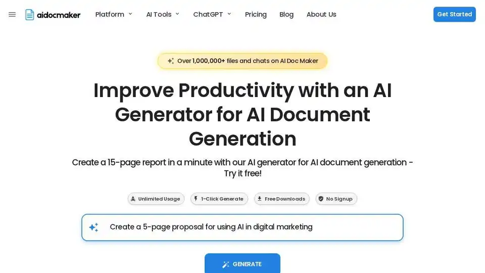 AI Document Creator