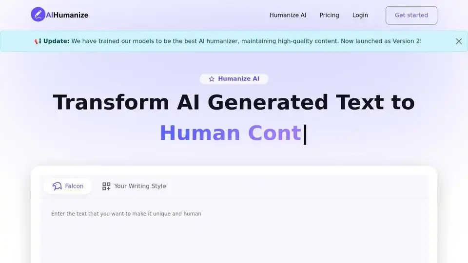 Humanize AI