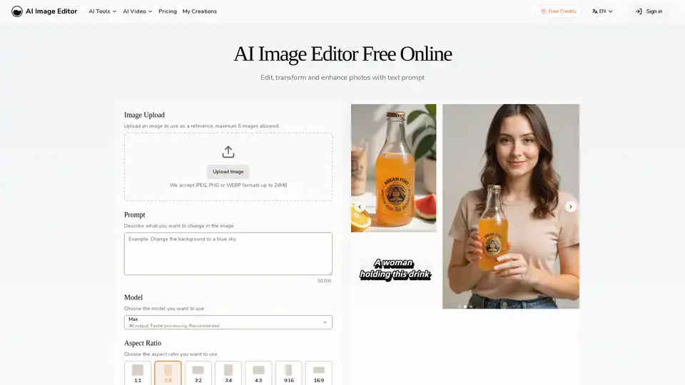 AI Image Editor