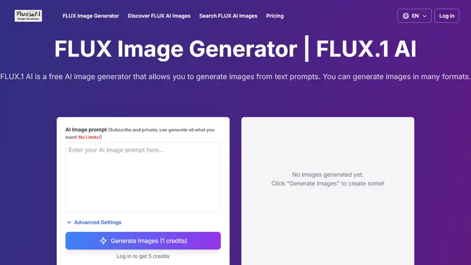 FLUX Image Generator