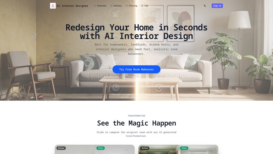 Diseño de Interiores con IA - Transforma tu Hogar con IA