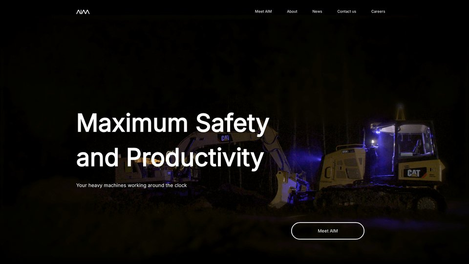 AIM Intelligent Machines: AI-Powered Autonomous Heavy Equipment