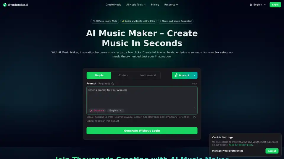 AI Music Maker