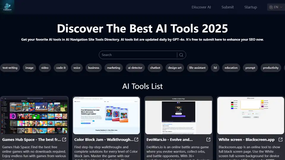 AI Navigation Site Tools Directory