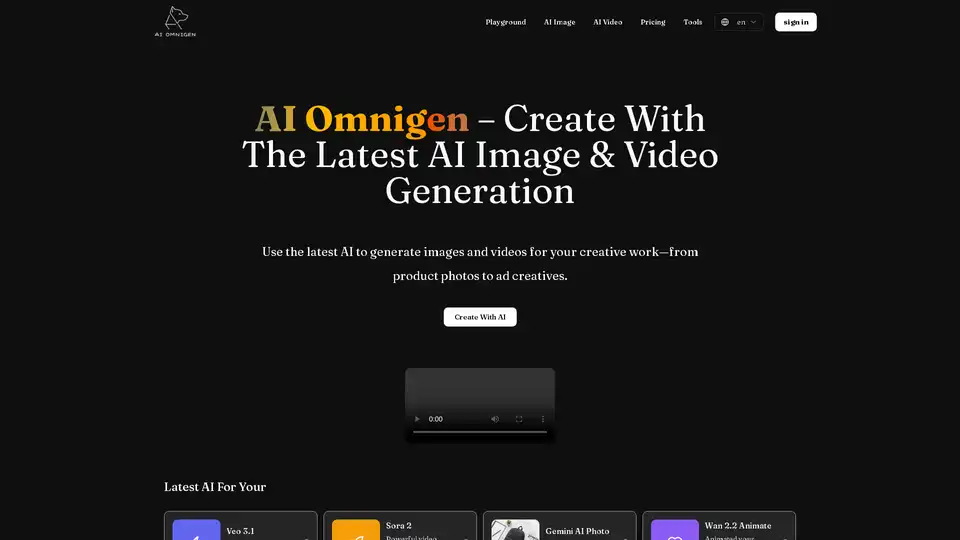 AI Omnigen