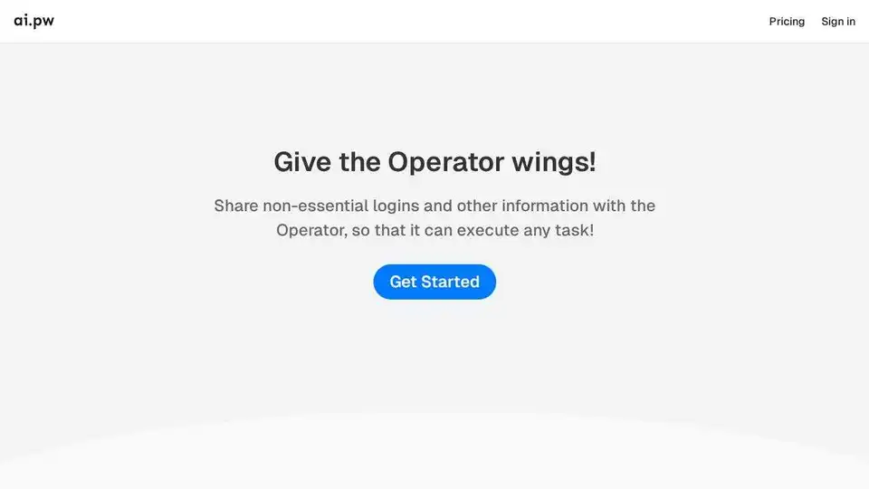 Operator