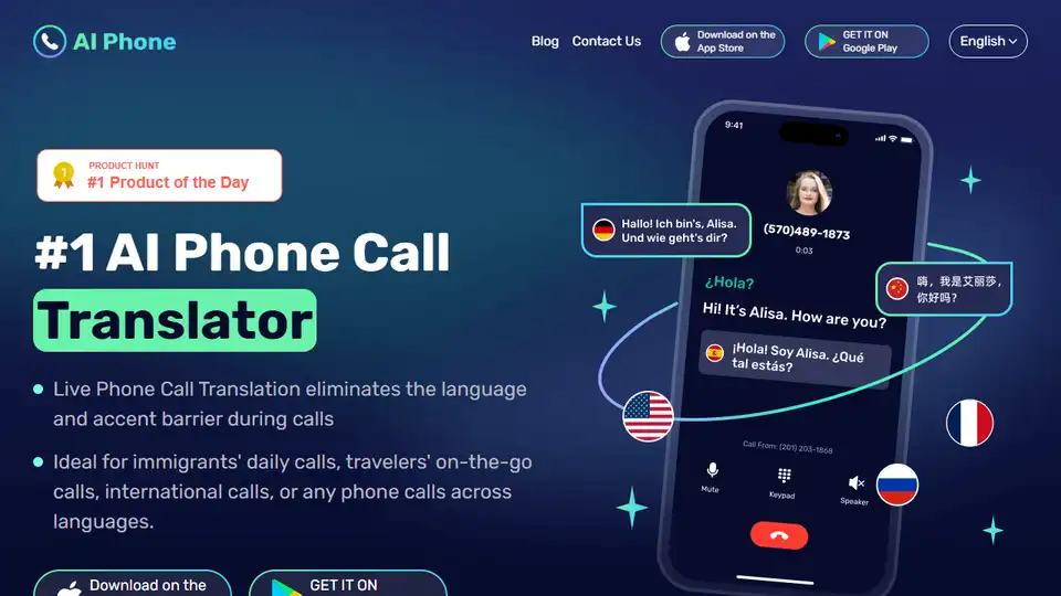 AI Phone Translator
