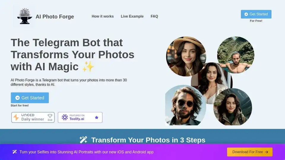 AI Photo Forge