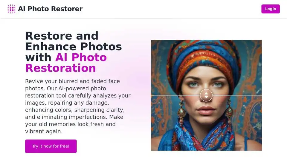 AI Photo Restorer