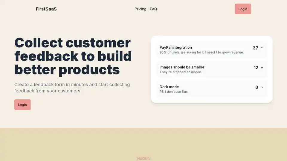 FirstSaaS