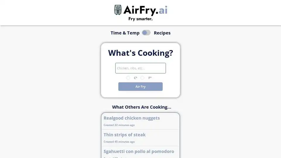 Air Fry AI
