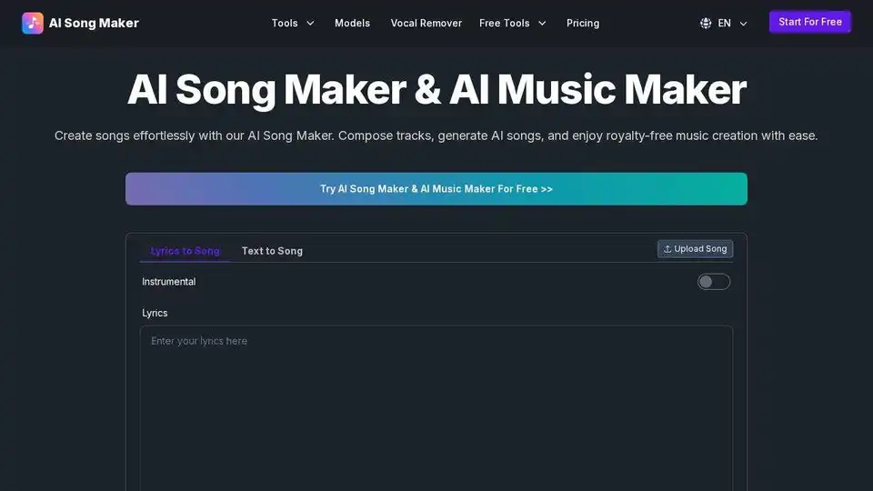 AI Song Maker