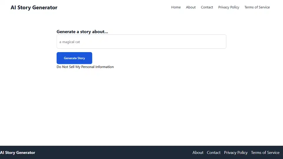 AI Story Generator