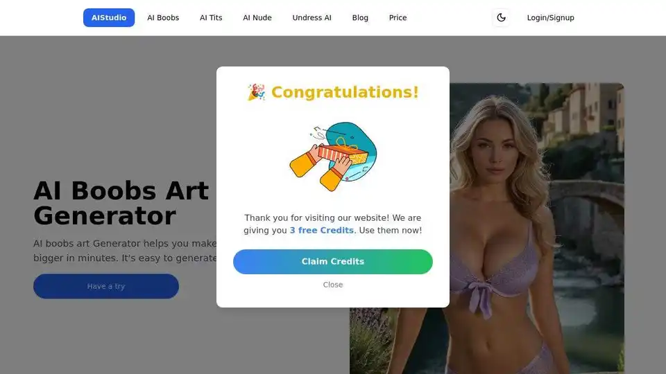 AI Boobs Art Generator