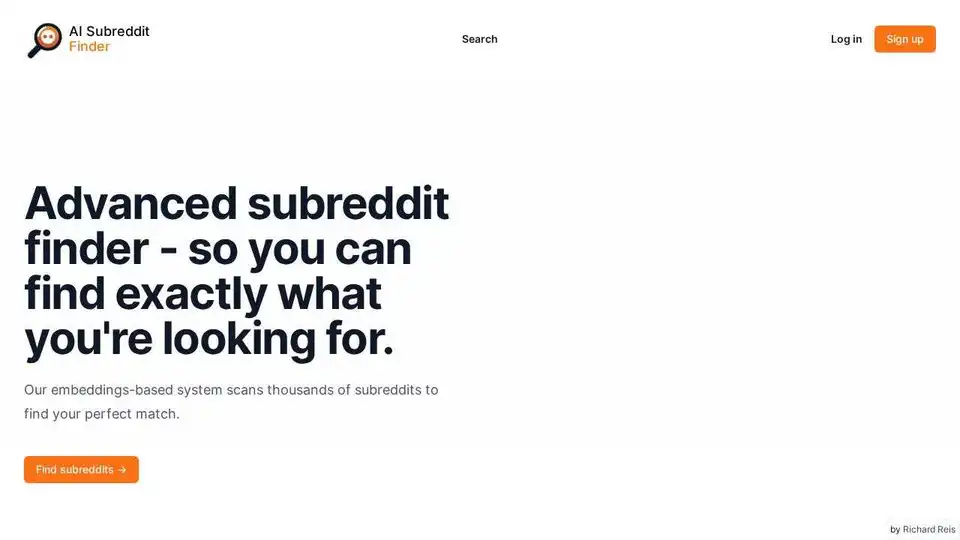 AI Subreddit Finder