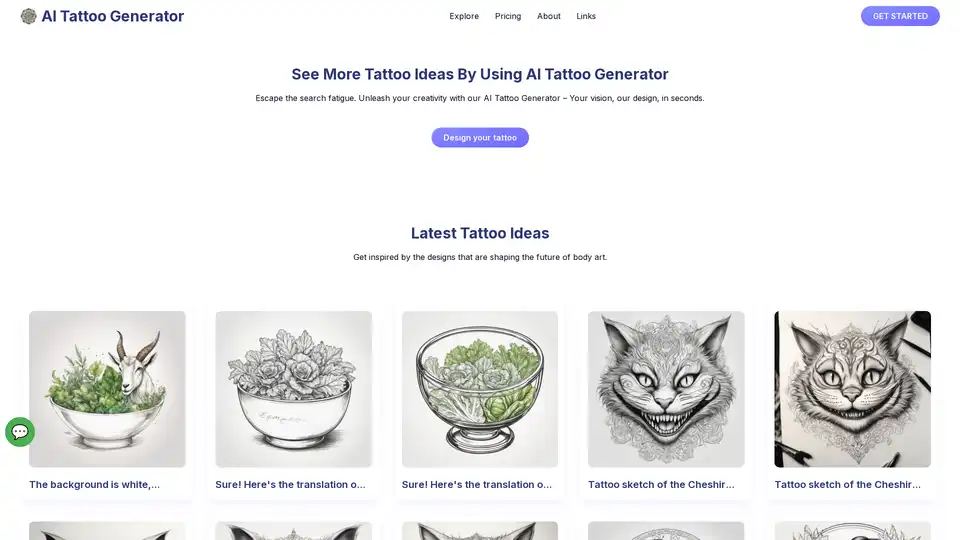 AI Tattoo Generator
