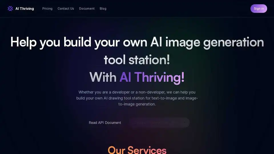 Image Generation API