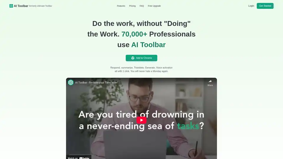 AI Toolbar