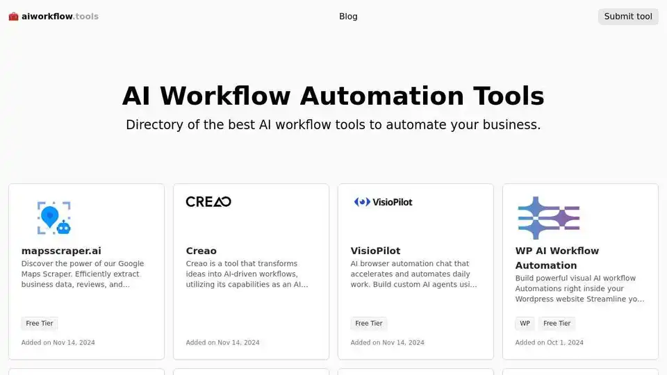 AI Workflow Automation Tools