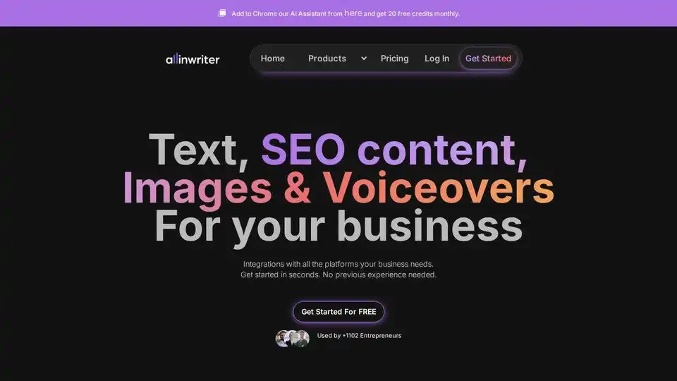 AllinWriter AI Marketing Automation