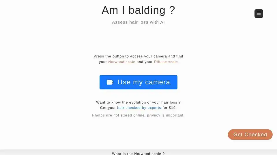 Am I balding ?