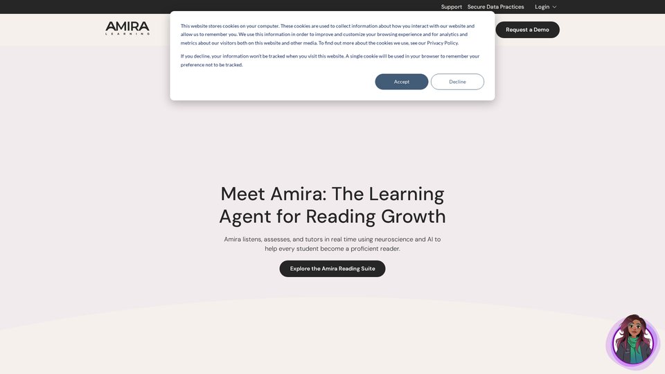 Amira: AI for Teachers and Educators
