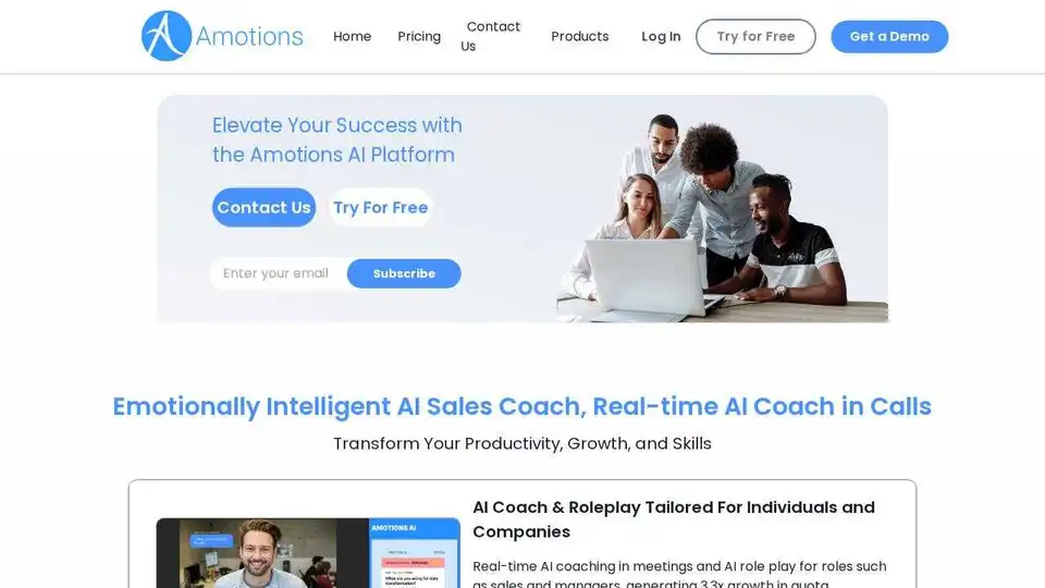 Amotions AI Platform
