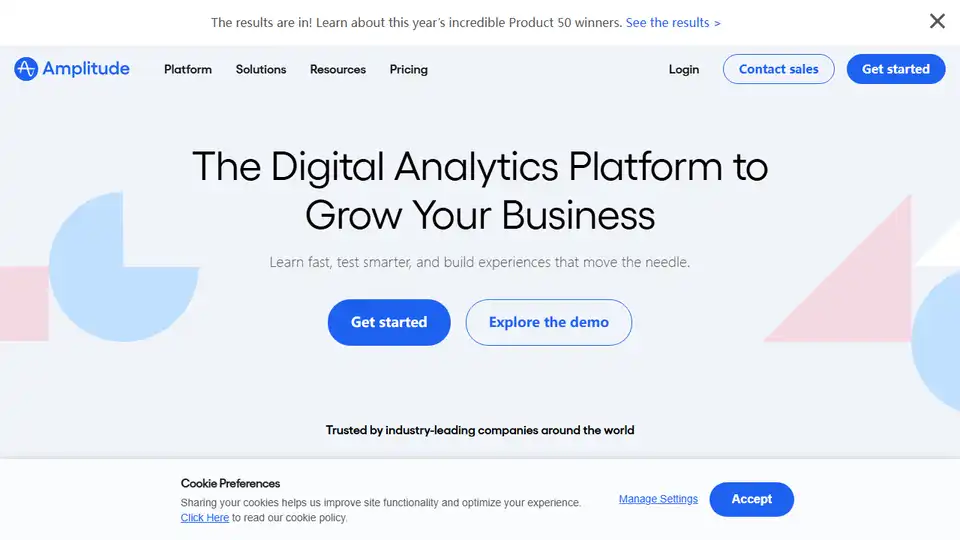Bauen Sie bessere Produkte, indem Sie Ihre Benutzerdaten mithilfe der digitalen Analyseplattform und der Experimentiertools von Amplitude in aussagekräftige Erkenntnisse umwandeln.