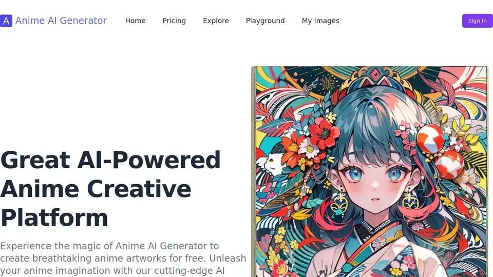 Anime AI Generator
