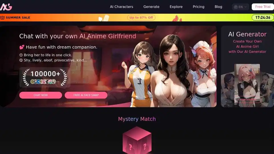 AI Anime Girlfriend