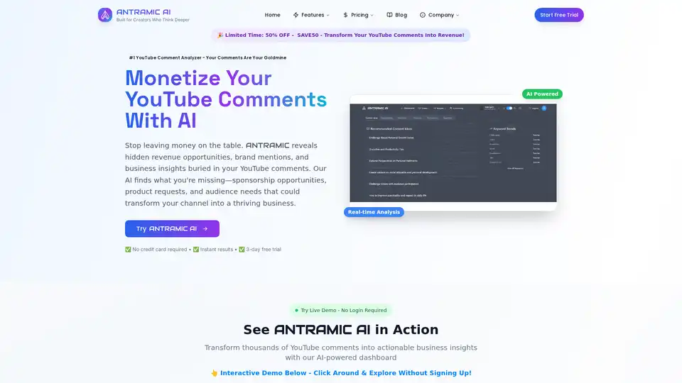 ANTRAMIC AI